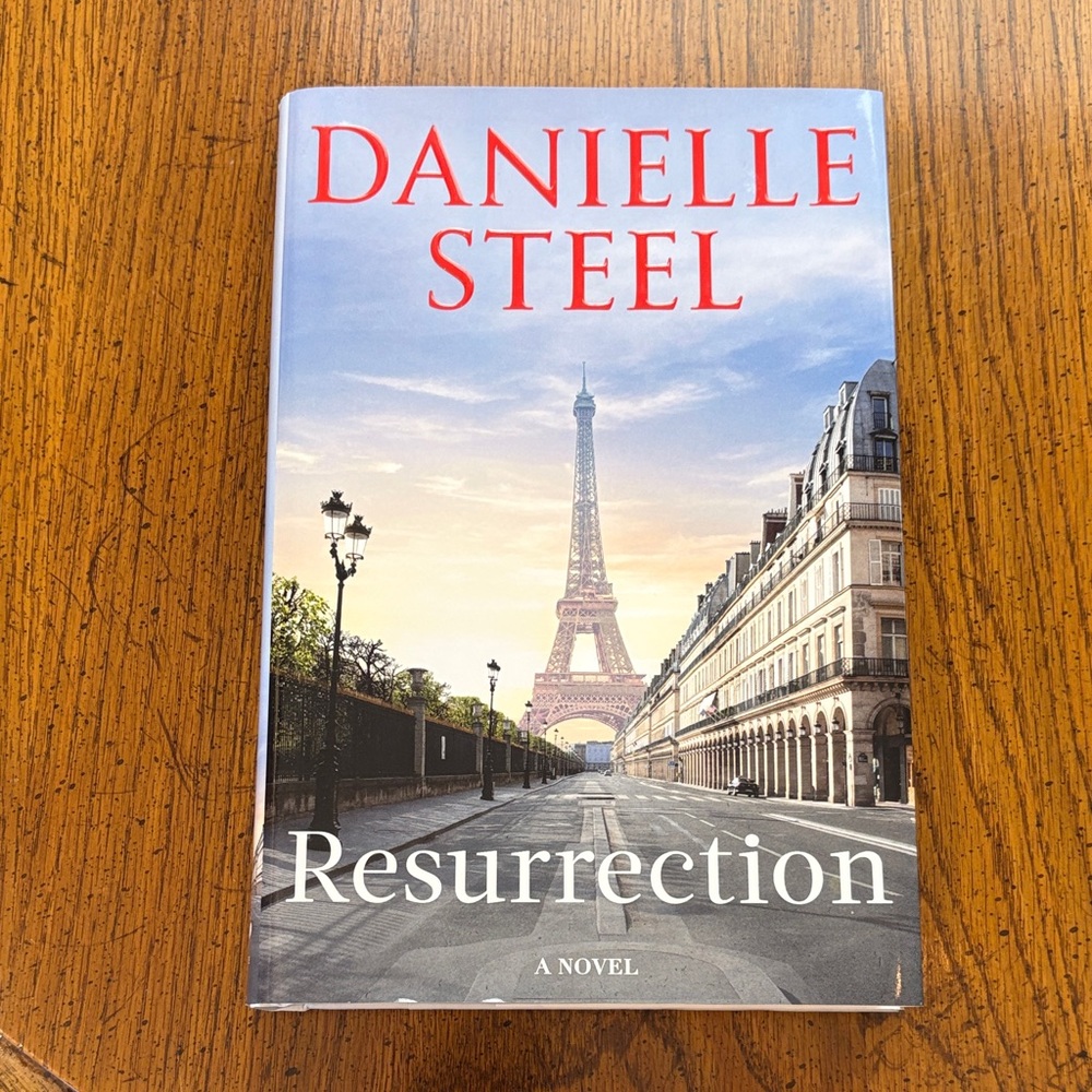 Danielle Steel 'Resurrection' Book - Blue and White